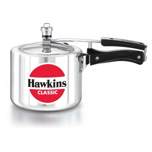 Hawkins (CL3T) 3 Liters Classic Aluminum Pressure Cooker