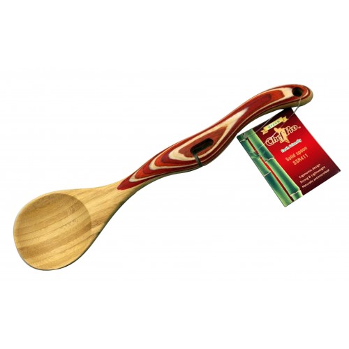 Chef Pro Green Solid Spoon SSR411